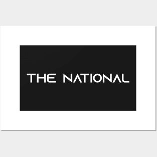 The National Band Logo Lettering Posters and Art